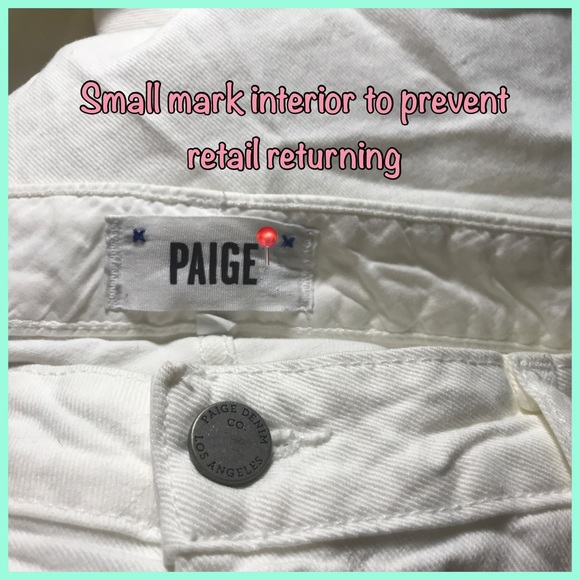 No tags read description Adorable PAIGE Skyline Ankle Peg - Optic White 32 - Picture 3 of 10